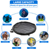 Rainleaf Wetsuit Changing Mat,Surf Changing Mat,Waterproof Wetsuit Bag with Shoulder and Handle Strap for Surfing Beach Swim Outdoor Sports