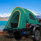 Rainleaf Truck Bed Tent Pickup Truck Tent Waterproof & Windproof Fit 5.5-6.5 Foot Bed,2 Person Double Layer Truck Tent for Camping, Accommodate, for Camping Traveling Outdoor Activities with Carry Bag