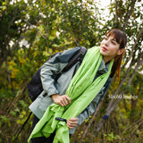 Rainleaf Microfiber Towel Perfect Sports & Travel &Beach Towel. Fast Drying - Super Absorbent - Ultra Compact. Suitable for Camping, Gym, Beach, Swimming, Backpacking.Green